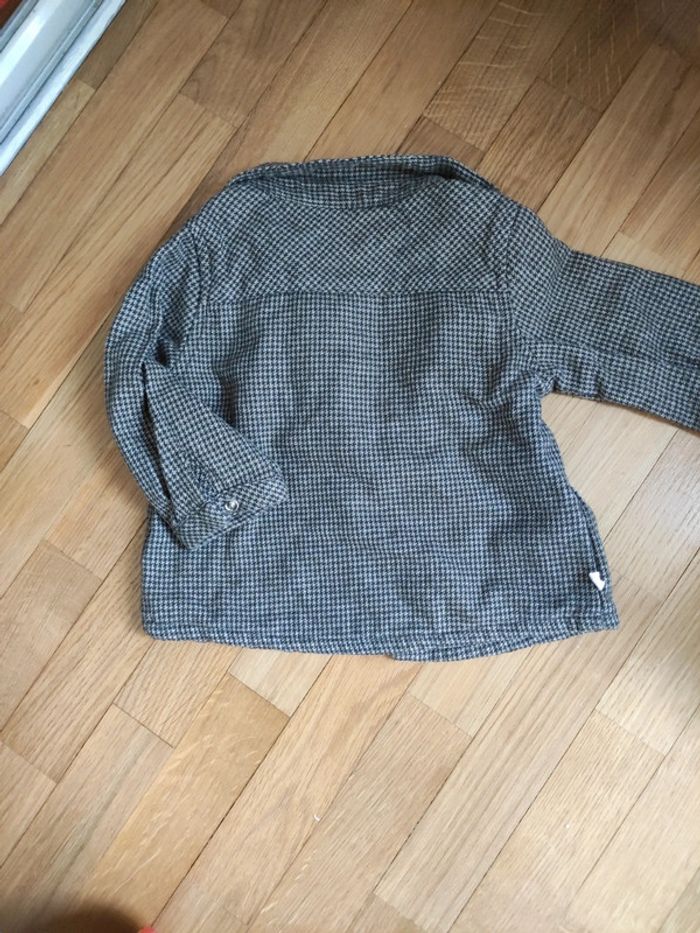 Chemise veste doublé garçon 9 mois Sergent Major - photo numéro 3