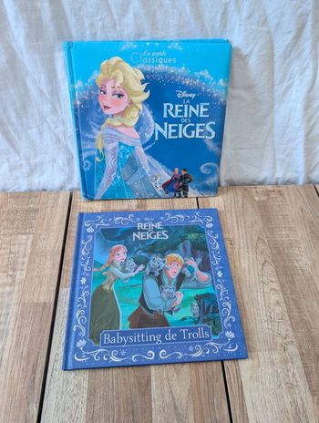Lot livre La reine des neiges