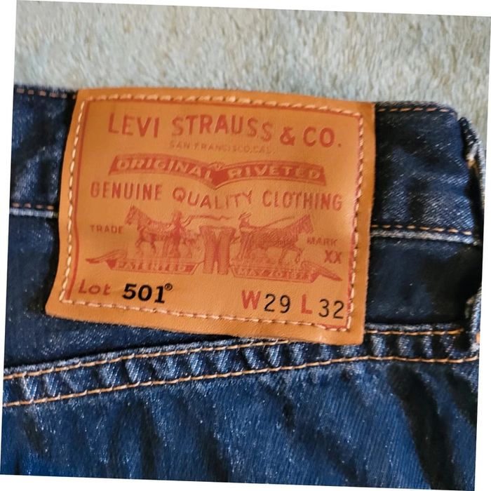 Jeans 501 Levi's Premium 👖 Made in Pologne Taille W29 L32 - FR38 - photo numéro 2