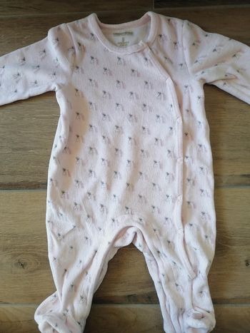 Pyjama velour licorne