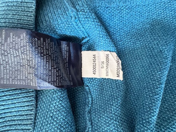 Pull Tommy Hilfiger - Couleur Bleu Pétrole – 100 % Coton – Taille XL - photo numéro 6