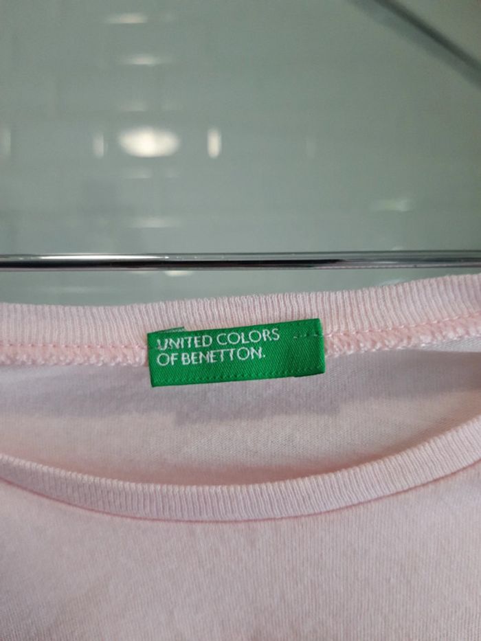 🌸 tee-shirt fille en 18 mois/2 ans benetton 🌸 - photo numéro 3