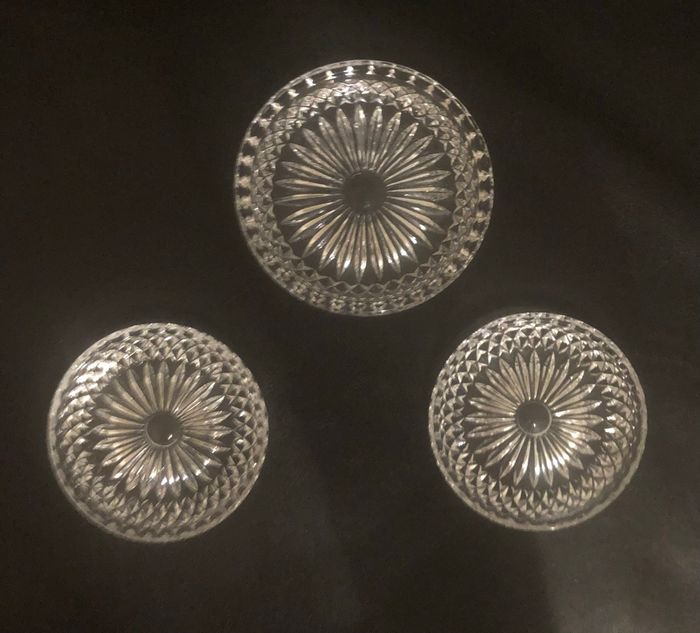 Lot de 3 coupelles apéritif
