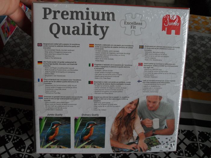 puzzle 950 pièces "la famille chats" marque Jumbo - photo numéro 2