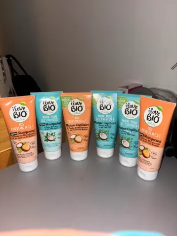 Lot de produits cheveux I love Bio