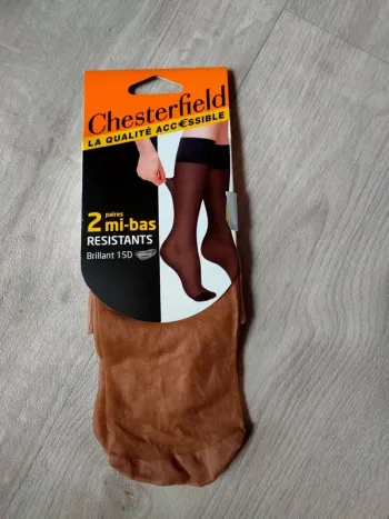 2 paires de mi-bas P35/41
