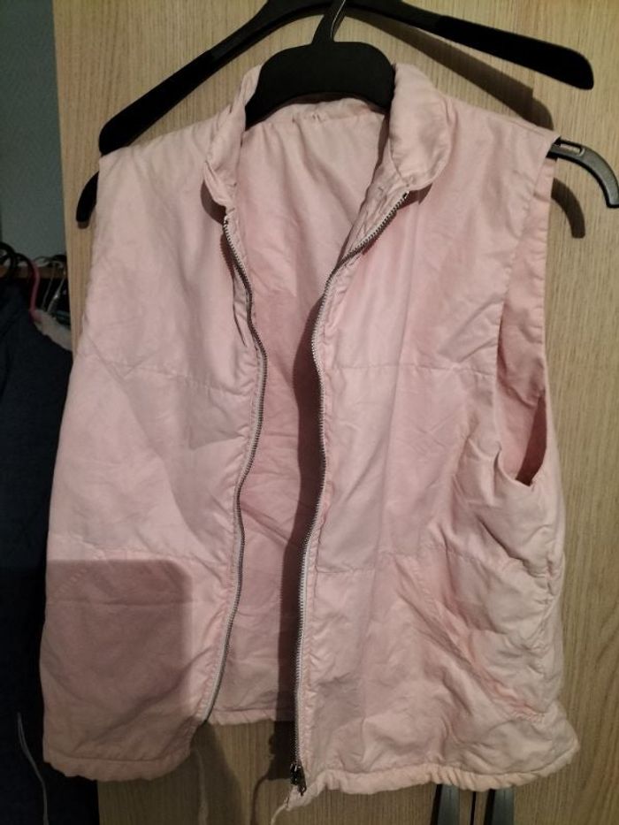 Veste sans manche réversible