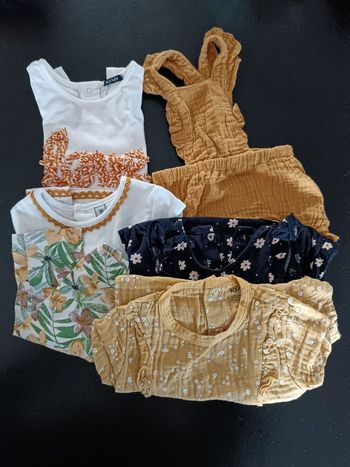 Lot de vêtements été fille 3 mois