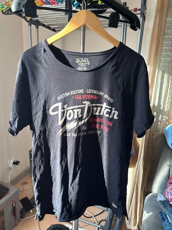 Teeshirt noir Von Dutch