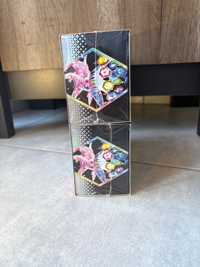 Pokemon Lot 2 Coffret Boîte Surprise EV8.5 Evolutions Prismatiques Sous Blister - photo numéro 2