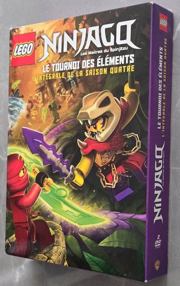 Lego Ninjago Le Tournoi des Éléments (Saison 4) Dvd d'occasion en très bon état