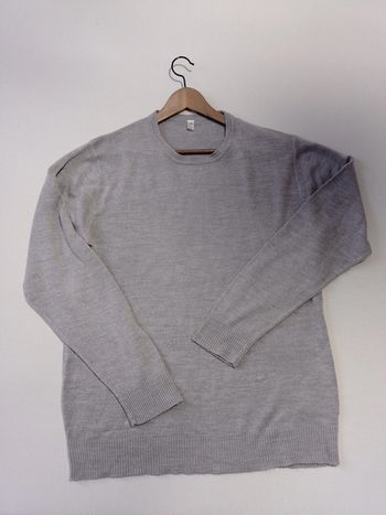 Pull gris perle xxl