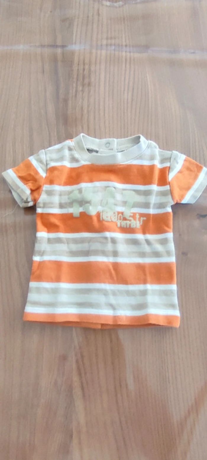 Tee-shirt manches courtes 3 mois