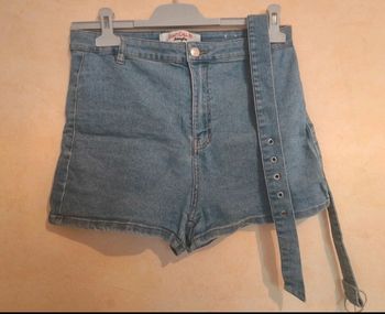 Short en jean