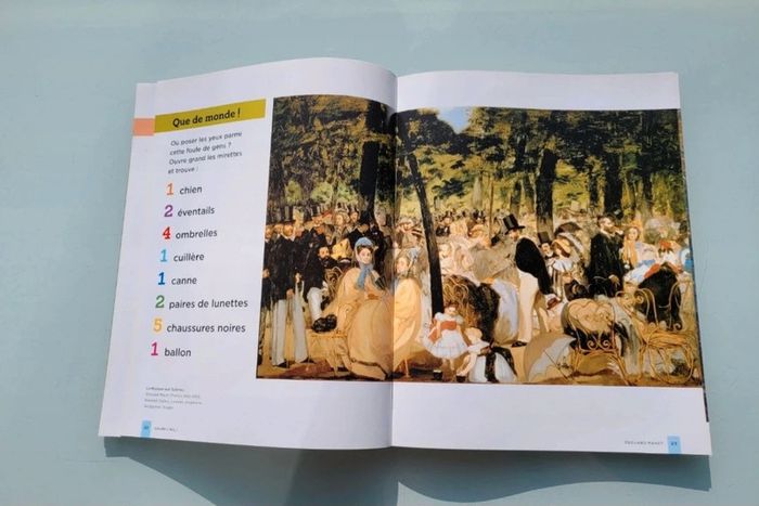 Livre Ouvre l'oeil 🔎 Apprends à regarder et découvre 21 tableaux en t'amusant (59) - photo numéro 6