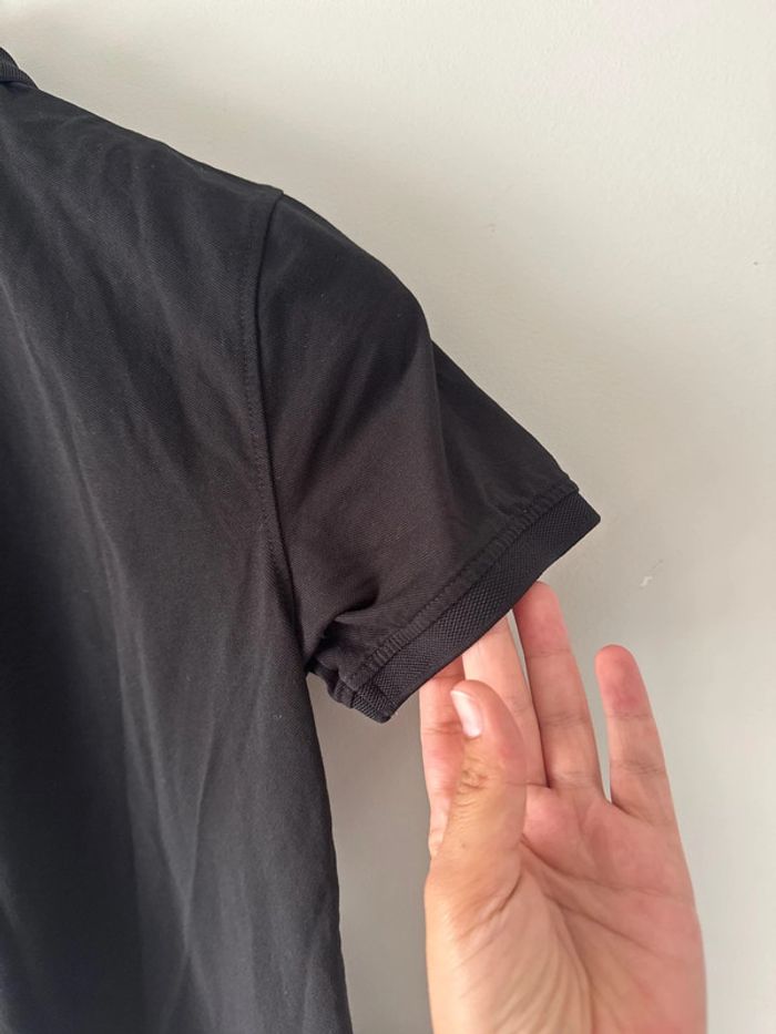 👕 polo homme - 50 - 33 fire ear - polo noir- 100% coton - très bon état - photo numéro 7