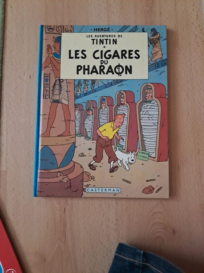 Les cigares du pharaon - Tintin