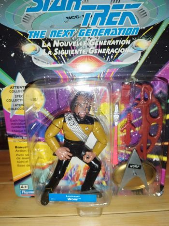 Figurine star trek worf