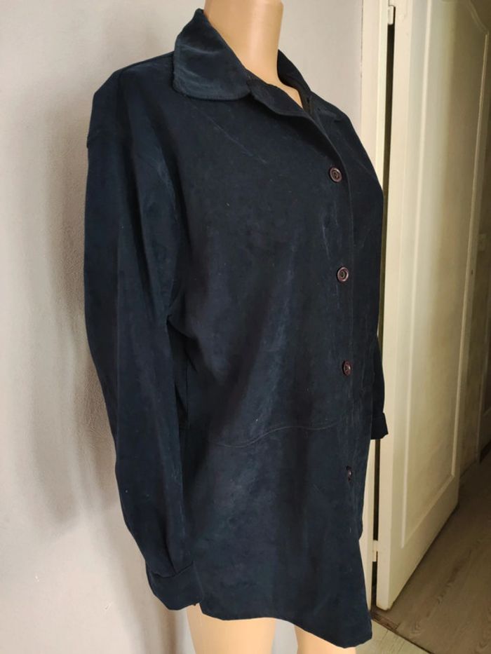 Chemise longue en velours TU - photo numéro 2
