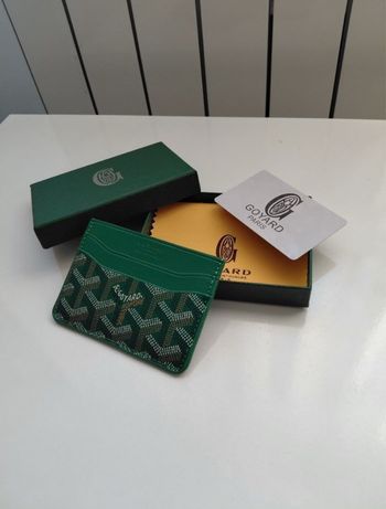 💚🔥 Porte-cartes Goyard vert – Élégance & minimalisme 🔥