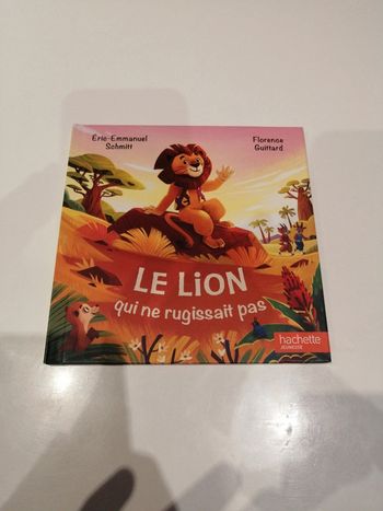Livre le lion qui ne rougissait pas