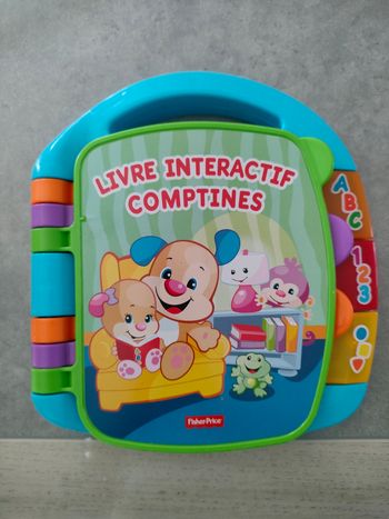 Livre interactif comptines 