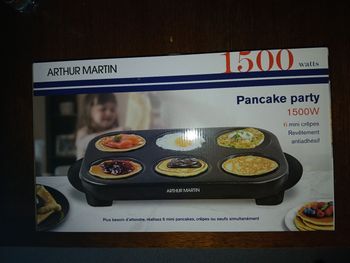 Crêpes party Arthur martin