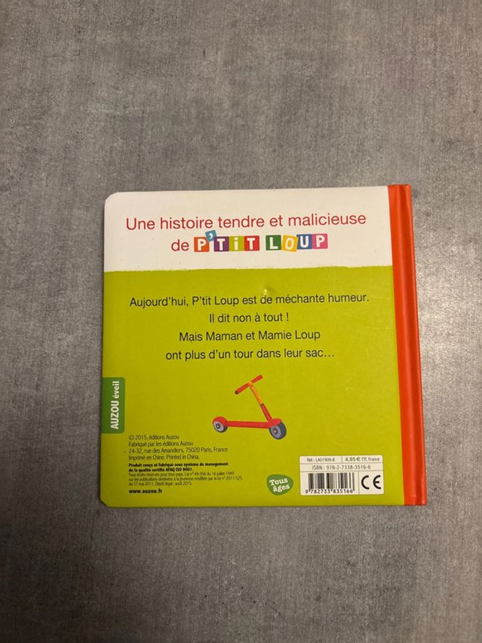 Livre p’tit, loup, dit toujours non - photo numéro 3