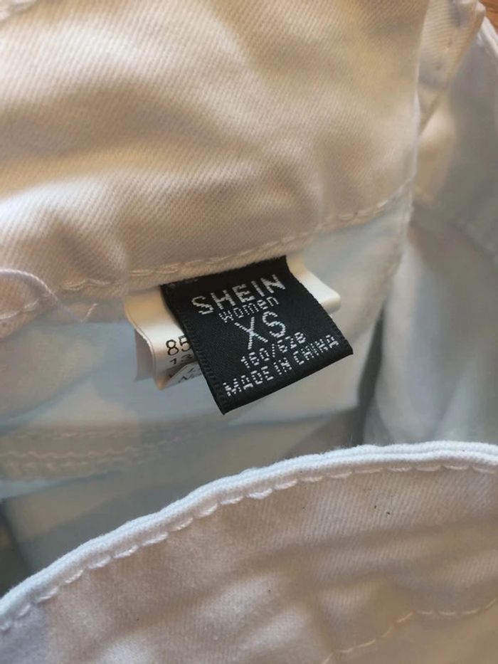 Pantalon blanc Shein 34 - photo numéro 2