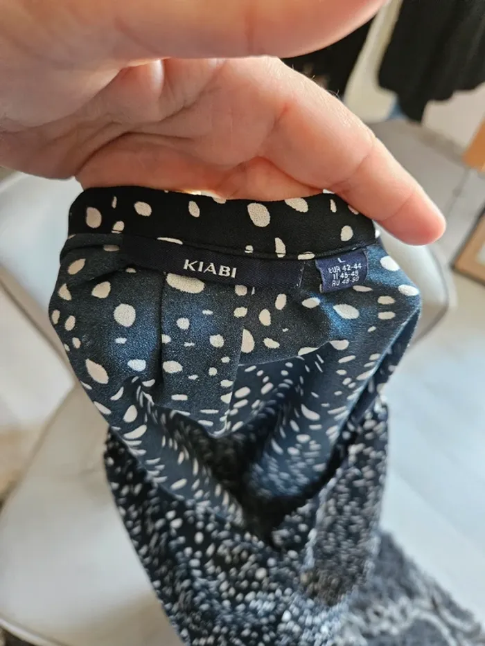 Blouse manches courtes T.L - photo numéro 7