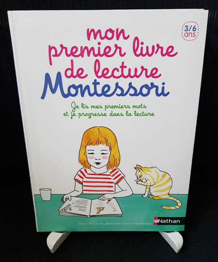 Mon premier livre de lecture Montessori - Marie Kirchner - Nathan - photo numéro 1