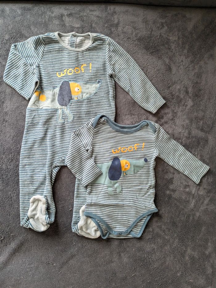 Ensemble body et pyjama In Extenso