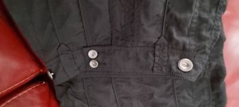 Jupe droite demi longue "sandwich"