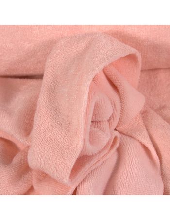 Tissu éponge bambou rose / Éponge bambou / Micro éponge bambou / Coupon éponge bambou 