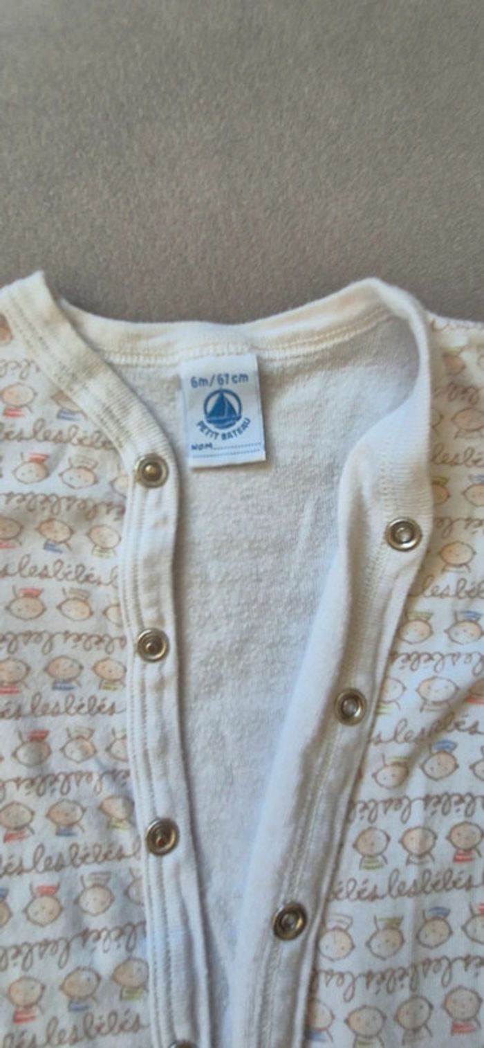 Pyjama 6mois petit bateau - photo numéro 3