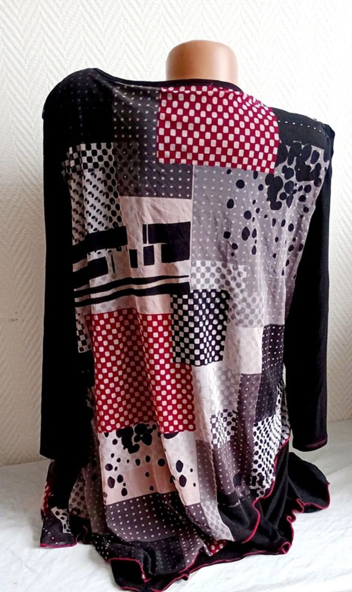 Blouse haut femme grande taille - photo numéro 2