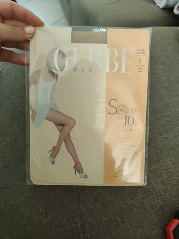 Collant beige doré Gerbe taille 1