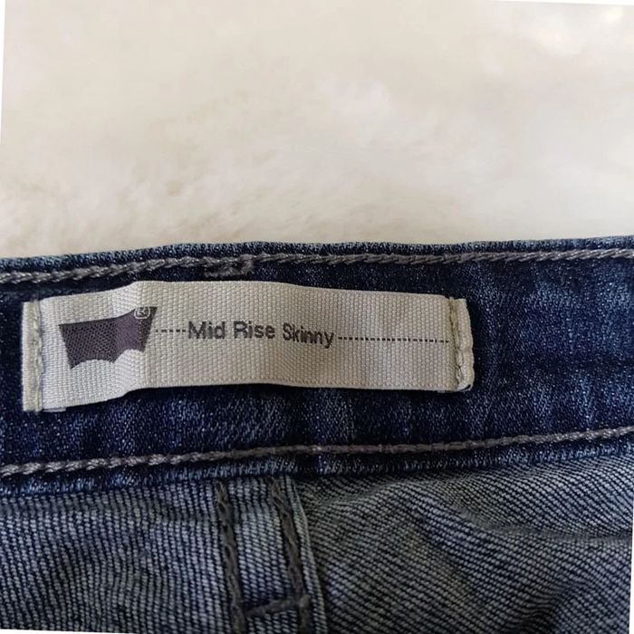 Jean Levi's Mid Rise Skinny W30 L32 Bleu - photo numéro 9