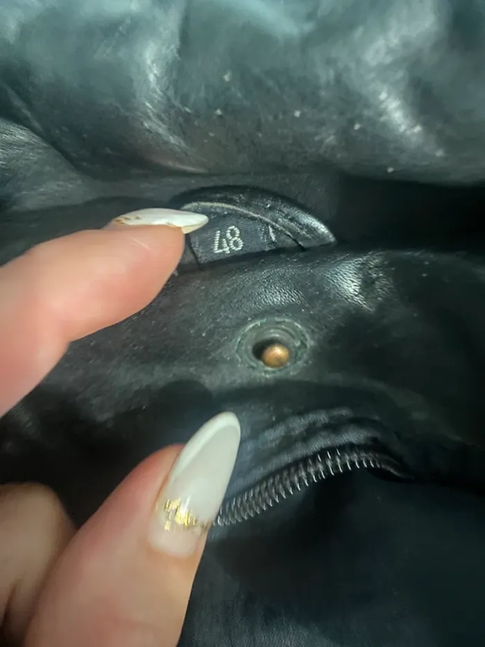 Veste cuir vachette - photo numéro 5
