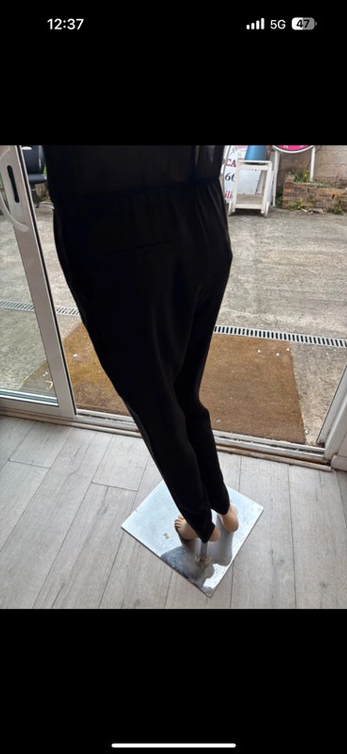 Combinaison pantalon noire Zara – Taille S – Élégante et tendance - photo numéro 5
