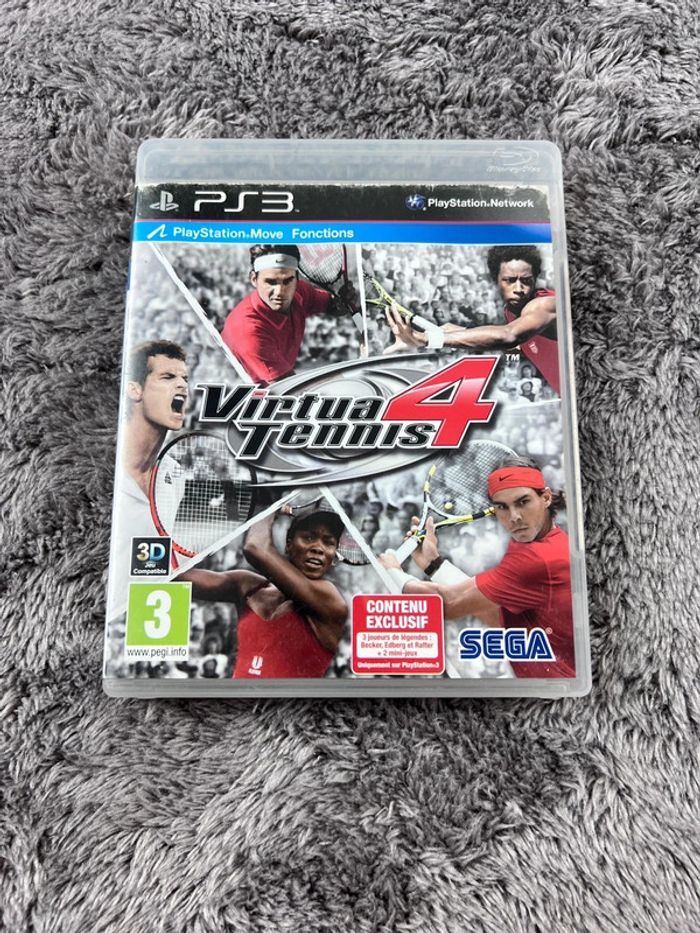 Jeu PS3 – Virtua Tennis 4