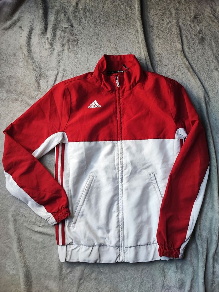 Track Suit Adidas rétro rouge et blanc XS 2016