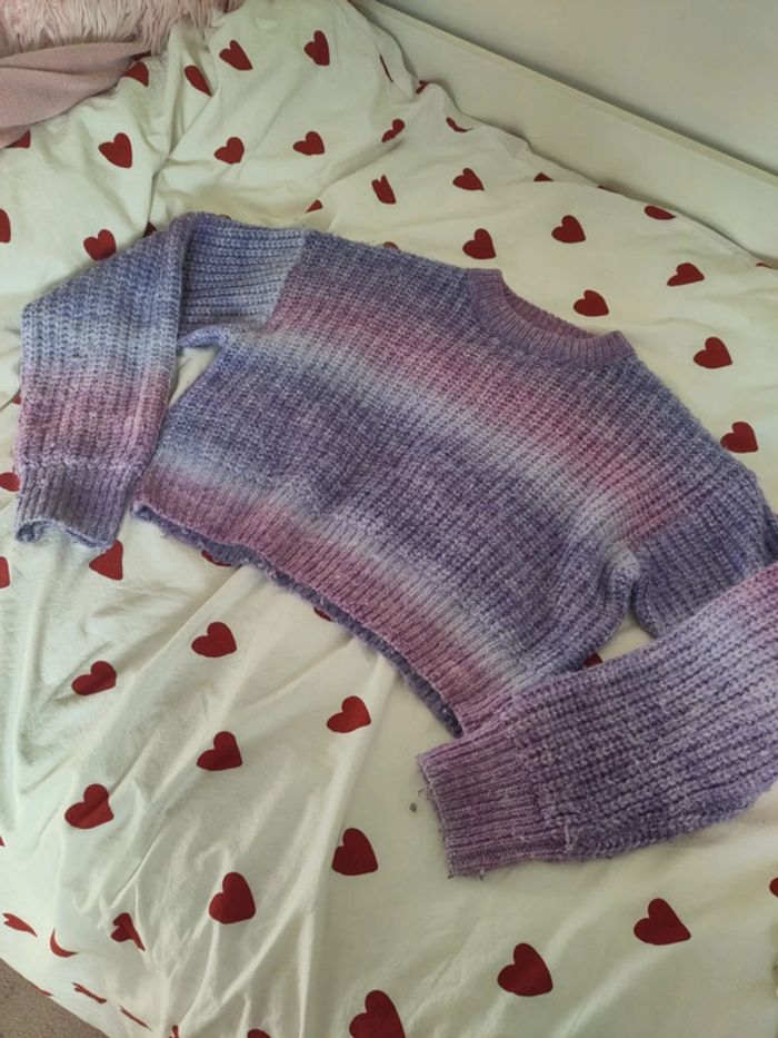 Pull violet - photo numéro 2