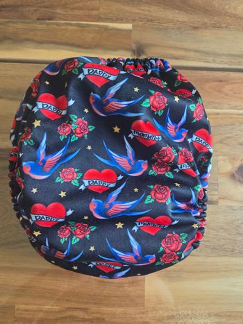 Couche hirondelle et coeur