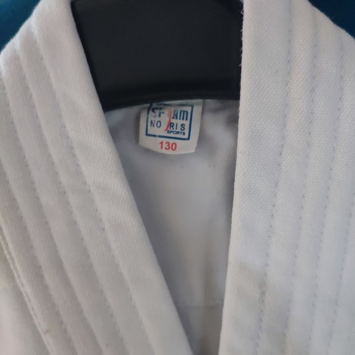 Kimono 8 ans blanc - photo numéro 2