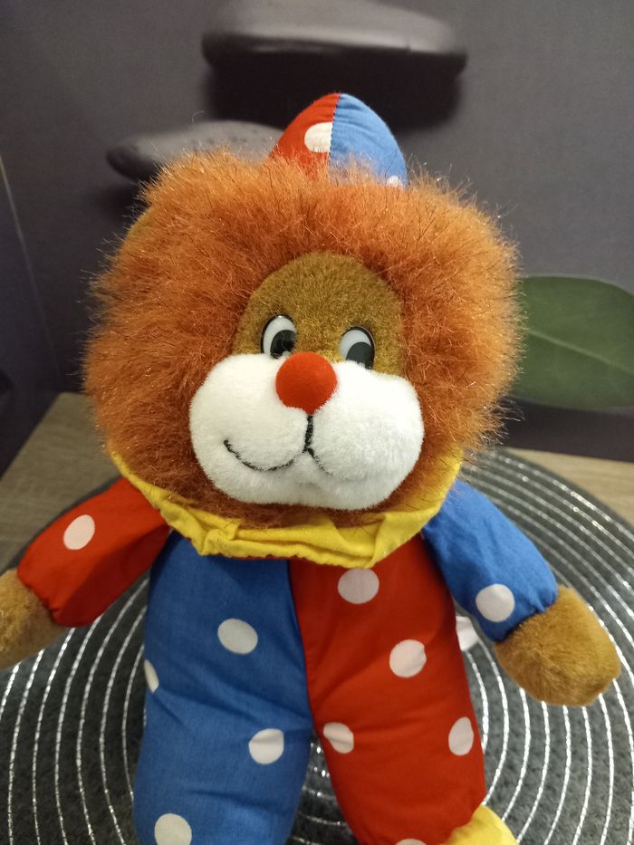 Peluche lion Jemini vintage 27cm model le cirque 🎪 - photo numéro 2