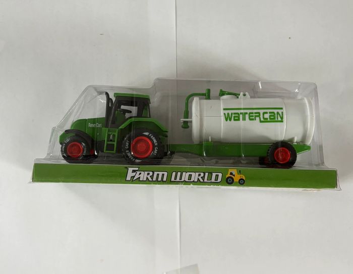 Jouet tracteur avec citerne - photo numéro 4