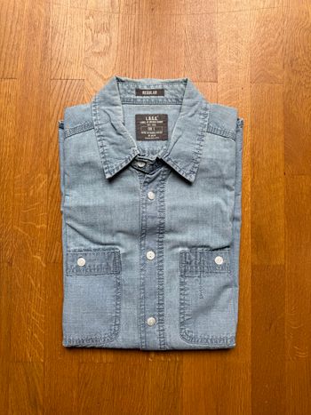 Chemise en jean bleue claire homme - H&M