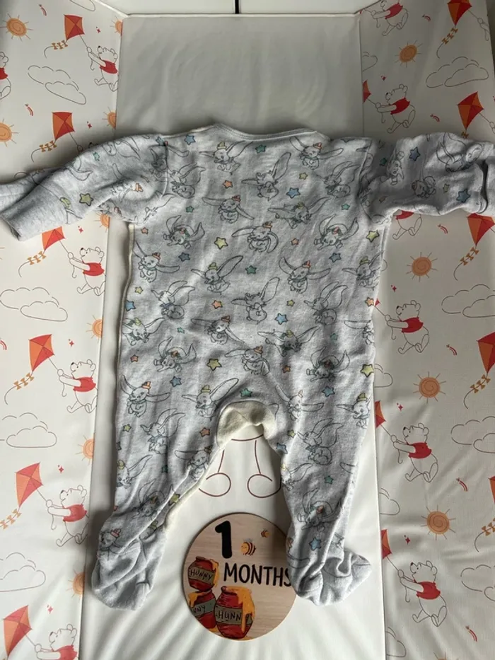 Pyjama été taille 1 mois Dumbo - photo numéro 2