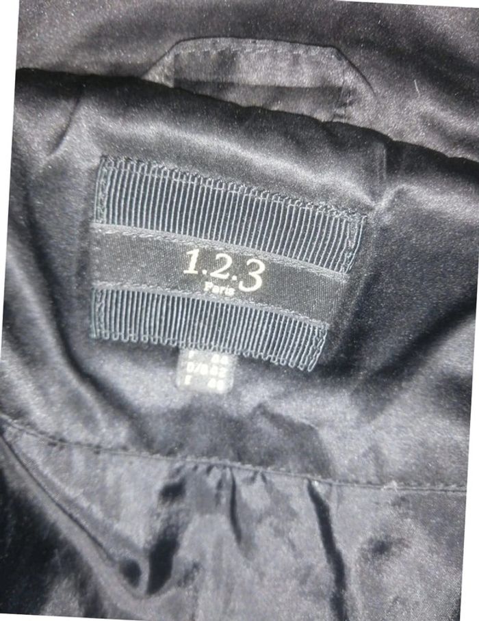 Veste matelassée noire 123 taille 44 - photo numéro 5